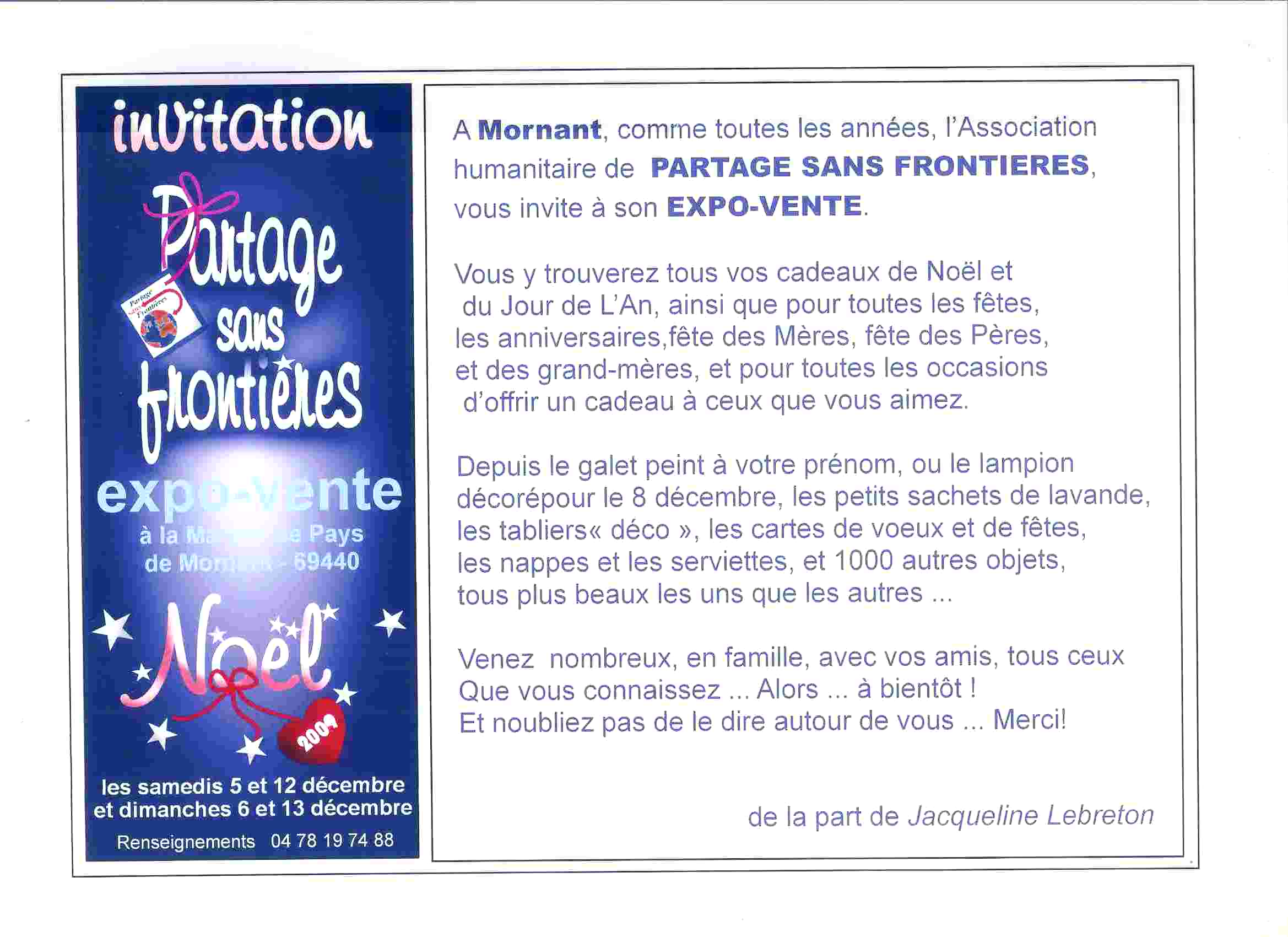 affiche marché de Noël Mornant